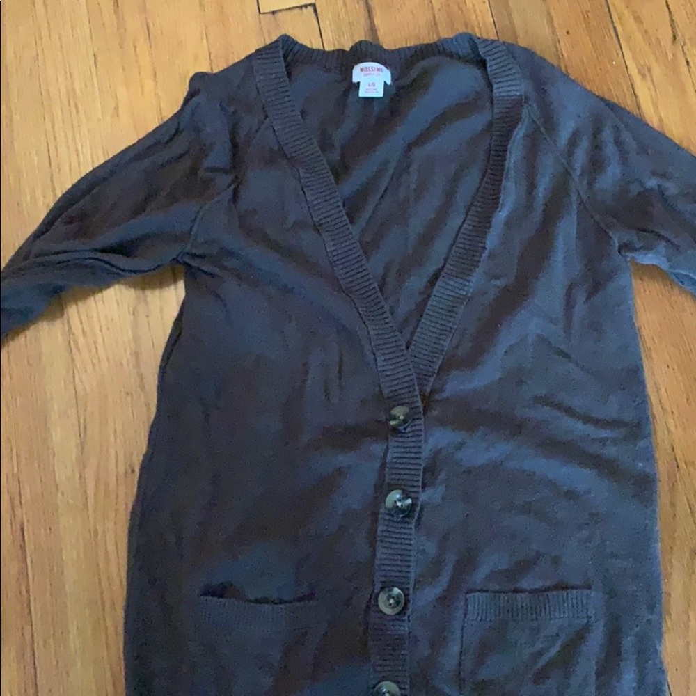 Brown long Cardigan